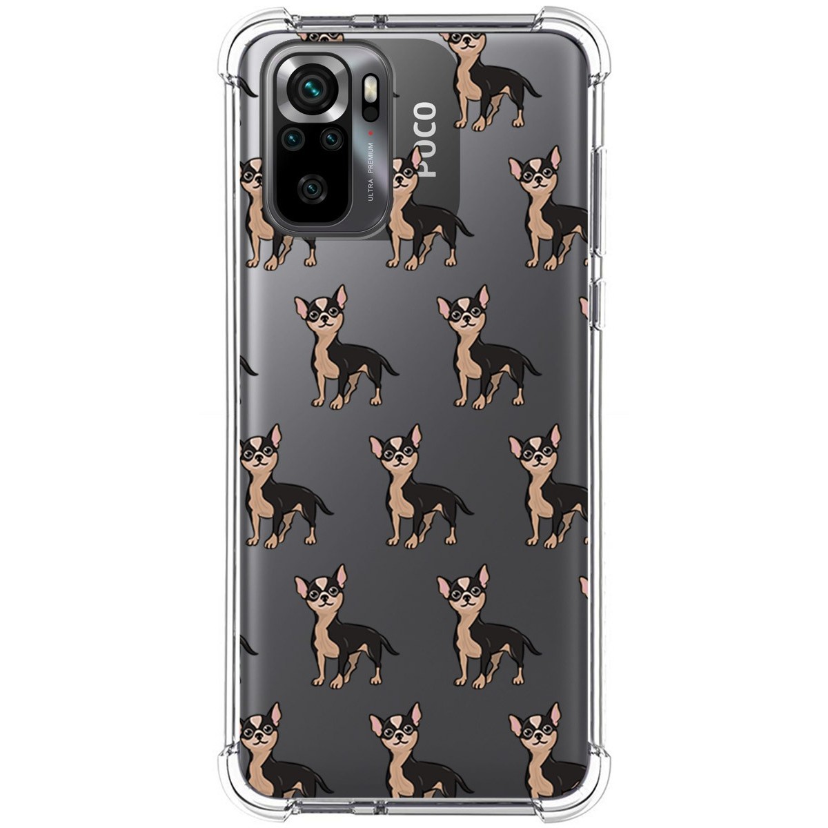 Funda Silicona Antigolpes para Xiaomi POCO M5s diseño Perros 11 Dibujos