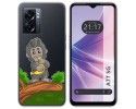 Funda Silicona Transparente para Oppo A77 5G diseño Mono Dibujos