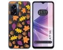 Funda Silicona Transparente para Oppo A77 5G diseño Otoño Dibujos