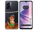 Funda Silicona Transparente para Oppo A77 5G diseño Suricata Dibujos