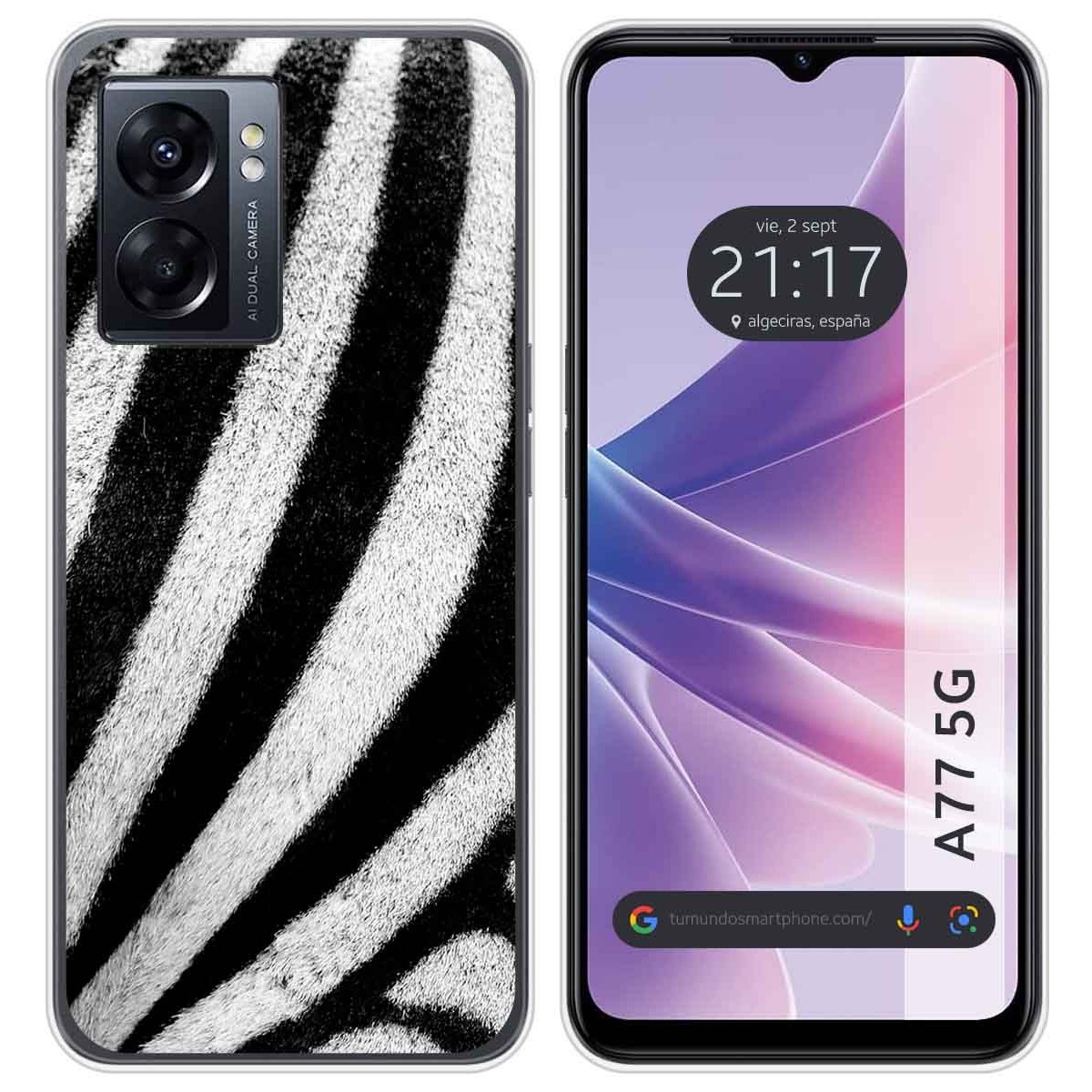 Funda Silicona para Oppo A77 5G diseño Animal 02 Dibujos