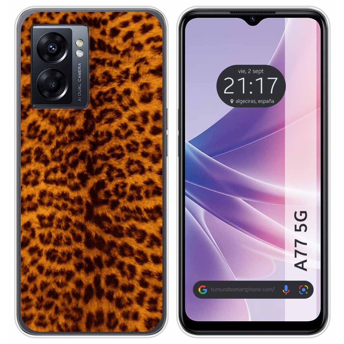 Funda Silicona para Oppo A77 5G diseño Animal 03 Dibujos