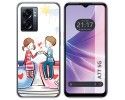 Funda Silicona para Oppo A77 5G diseño Café Dibujos