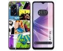 Funda Silicona para Oppo A77 5G diseño Comic Dibujos