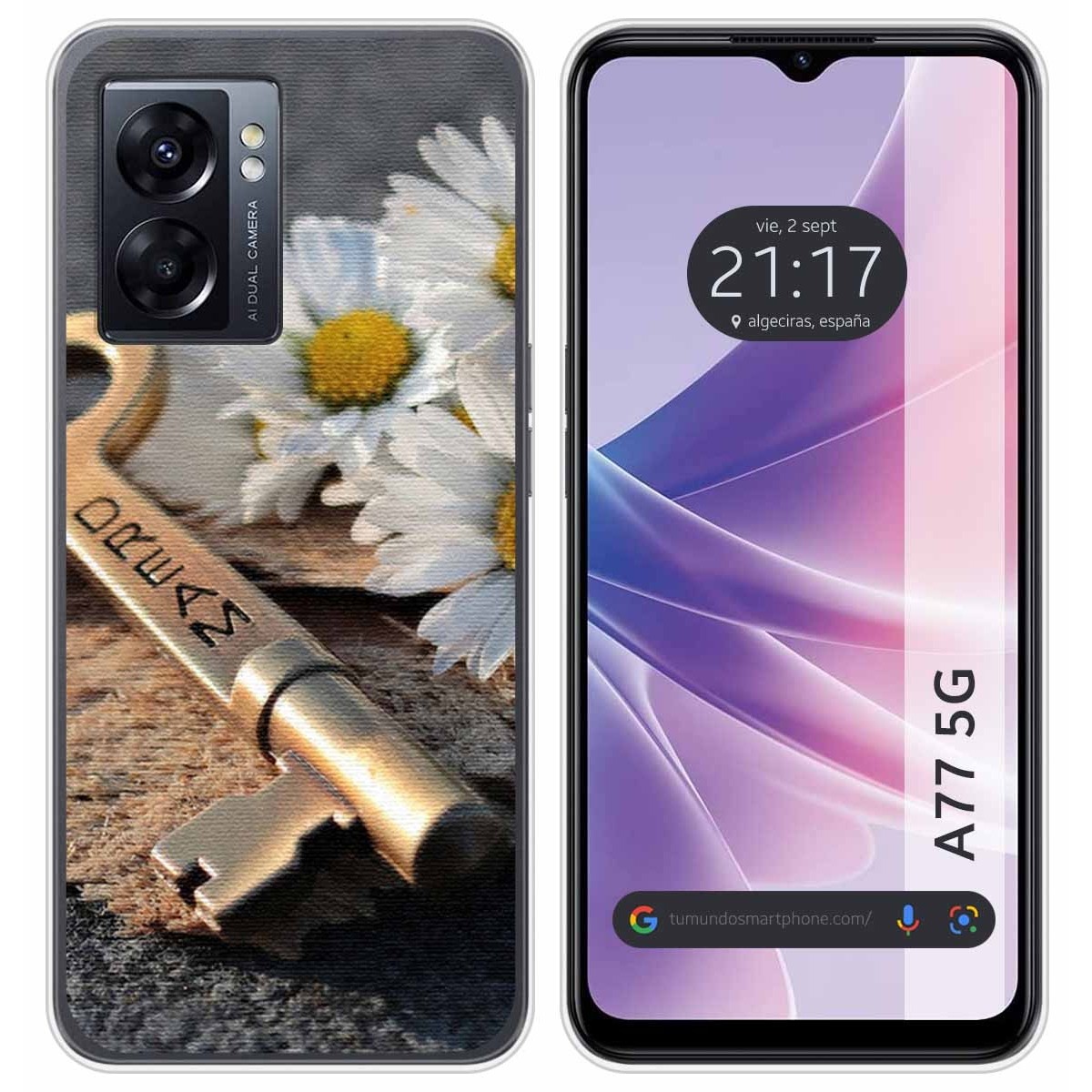 Funda Silicona para Oppo A77 5G diseño Dream Dibujos