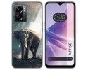 Funda Silicona para Oppo A77 5G diseño Elefante Dibujos