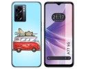 Funda Silicona para Oppo A77 5G diseño Furgoneta Dibujos