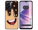 Funda Silicona para Oppo A77 5G diseño Helado Chocolate Dibujos