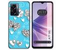 Funda Silicona para Oppo A77 5G diseño Mariposas Dibujos