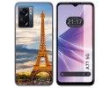 Funda Silicona para Oppo A77 5G diseño Paris Dibujos