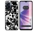 Funda Silicona para Oppo A77 5G diseño Snow Camuflaje Dibujos