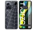 Funda Silicona Transparente para Realme Narzo 50 5G diseño Araña Dibujos