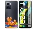 Funda Silicona Transparente para Realme Narzo 50 5G diseño Leopardo Dibujos