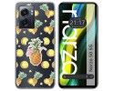 Funda Silicona Transparente para Realme Narzo 50 5G diseño Piña Dibujos