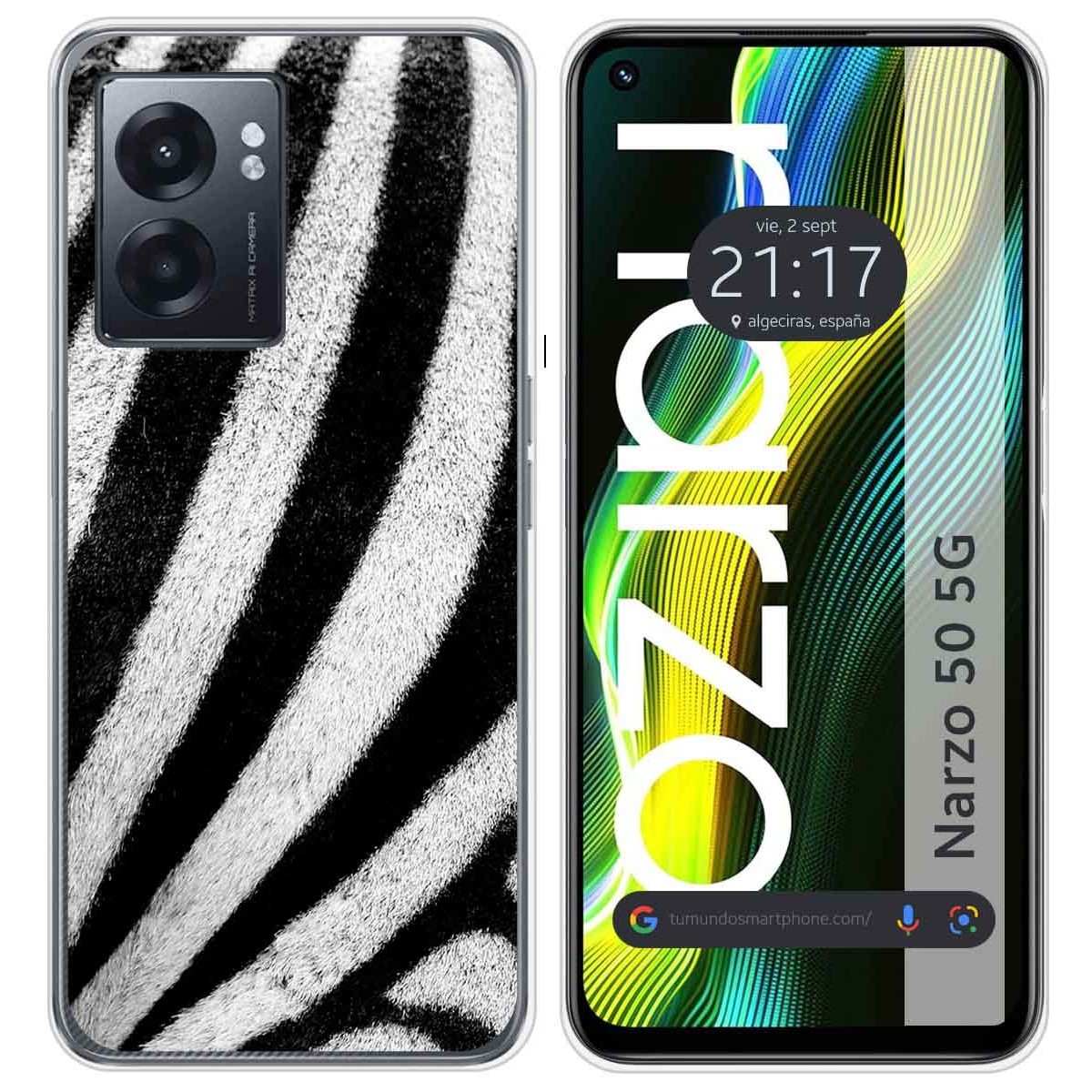 Funda Silicona para Realme Narzo 50 5G diseño Animal 02 Dibujos