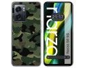 Funda Silicona para Realme Narzo 50 5G diseño Camuflaje Dibujos