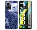 Funda Silicona para Realme Narzo 50 5G diseño Circuito Dibujos