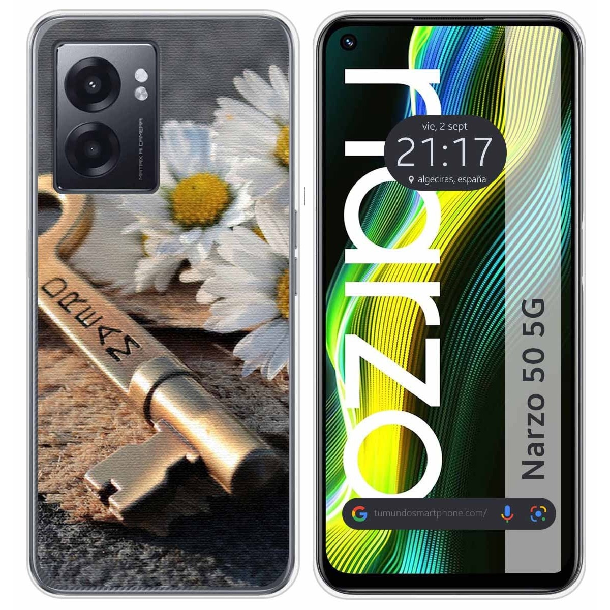 Funda Silicona para Realme Narzo 50 5G diseño Dream Dibujos