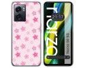 Funda Silicona para Realme Narzo 50 5G diseño Flores Dibujos