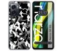 Funda Silicona para Realme Narzo 50 5G diseño Snow Camuflaje Dibujos