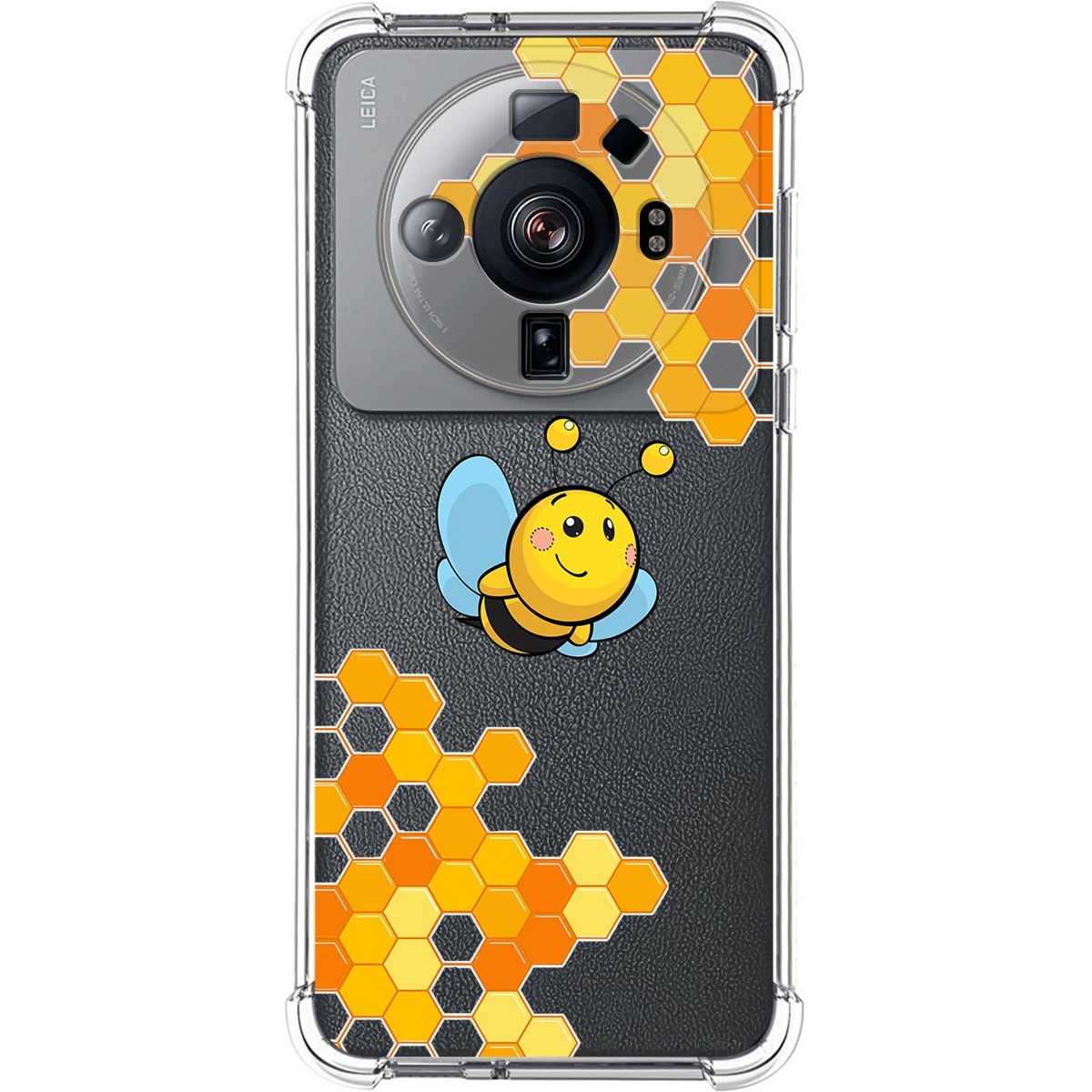 Funda Silicona Antigolpes para Xiaomi 12S Ultra diseño Abeja Dibujos