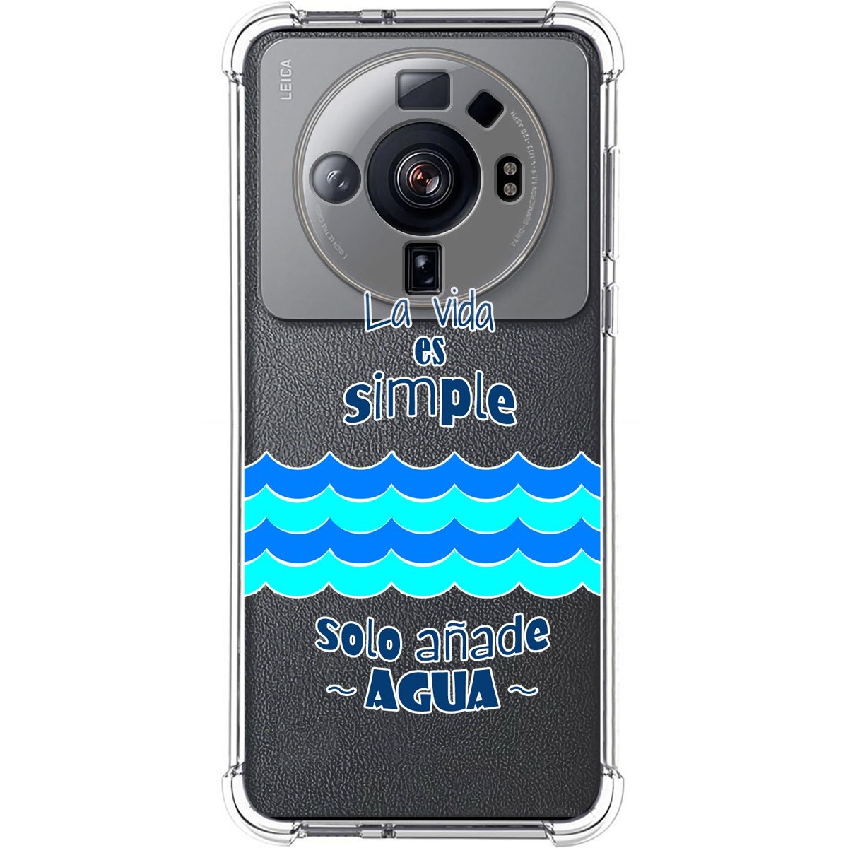 Funda Silicona Antigolpes para Xiaomi 12S Ultra diseño Agua Dibujos