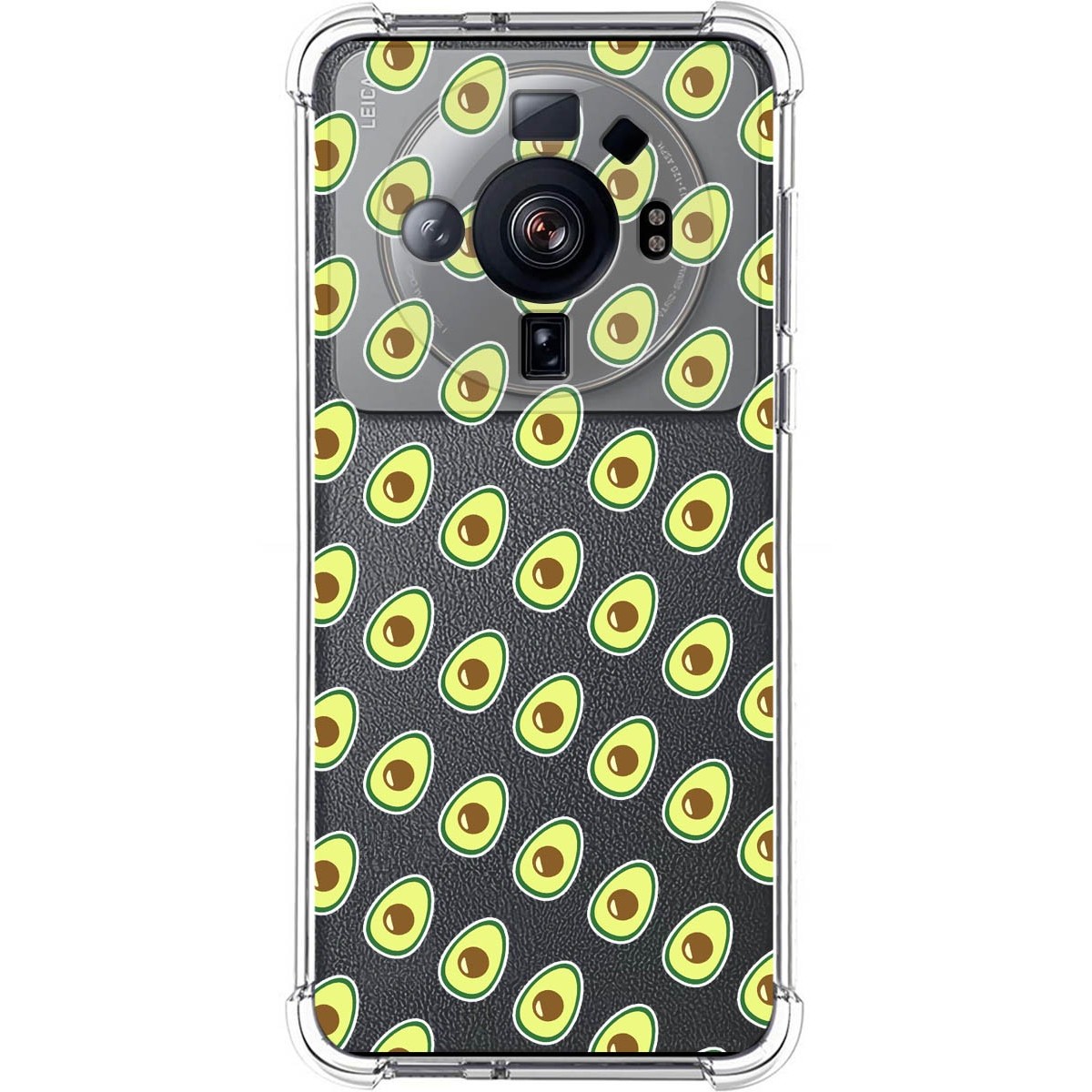 Funda Silicona Antigolpes para Xiaomi 12S Ultra diseño Aguacate Dibujos