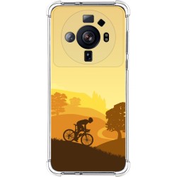 Funda Silicona Antigolpes para Xiaomi 12S Ultra diseño Ciclista Dibujos
