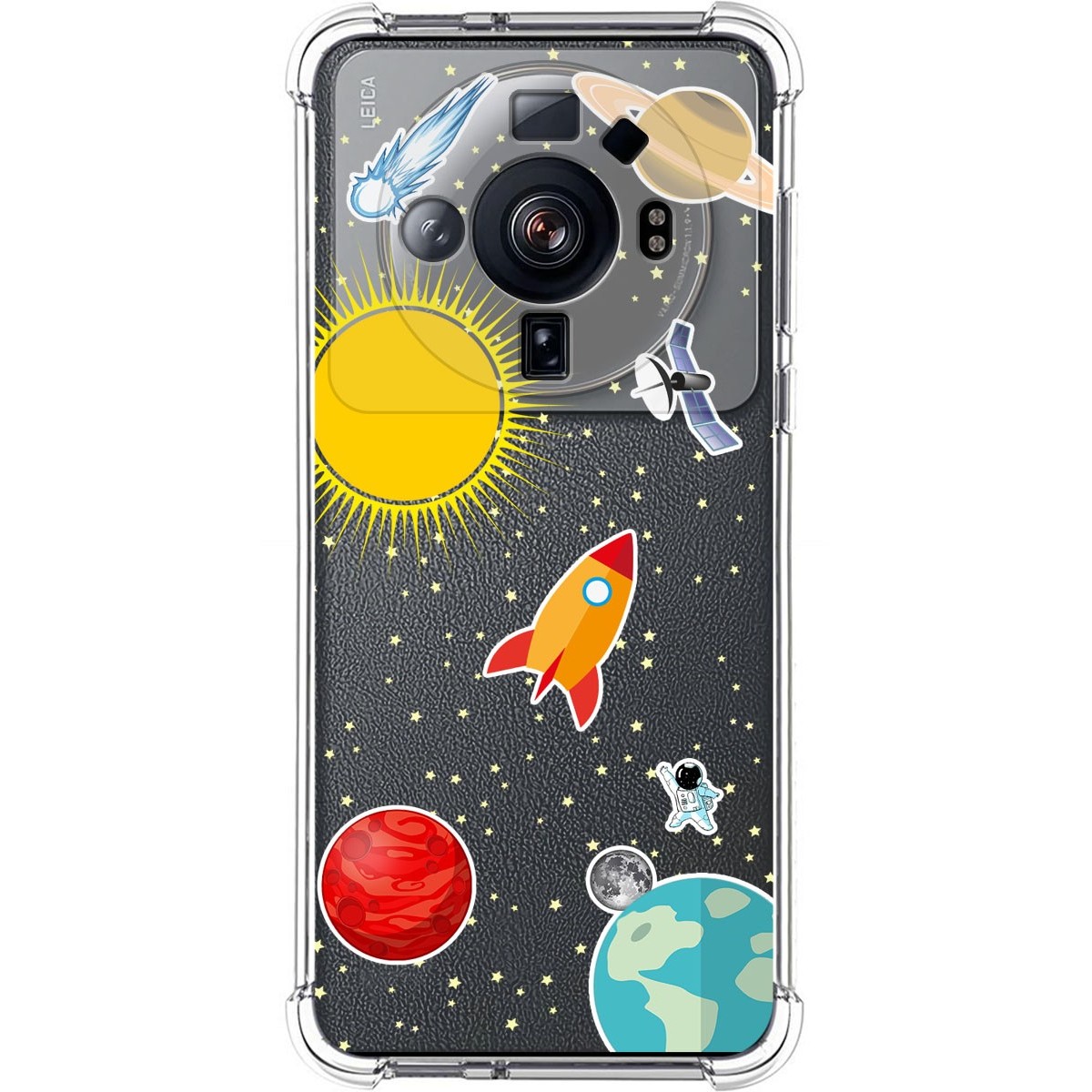 Funda Silicona Antigolpes para Xiaomi 12S Ultra diseño Espacio Dibujos