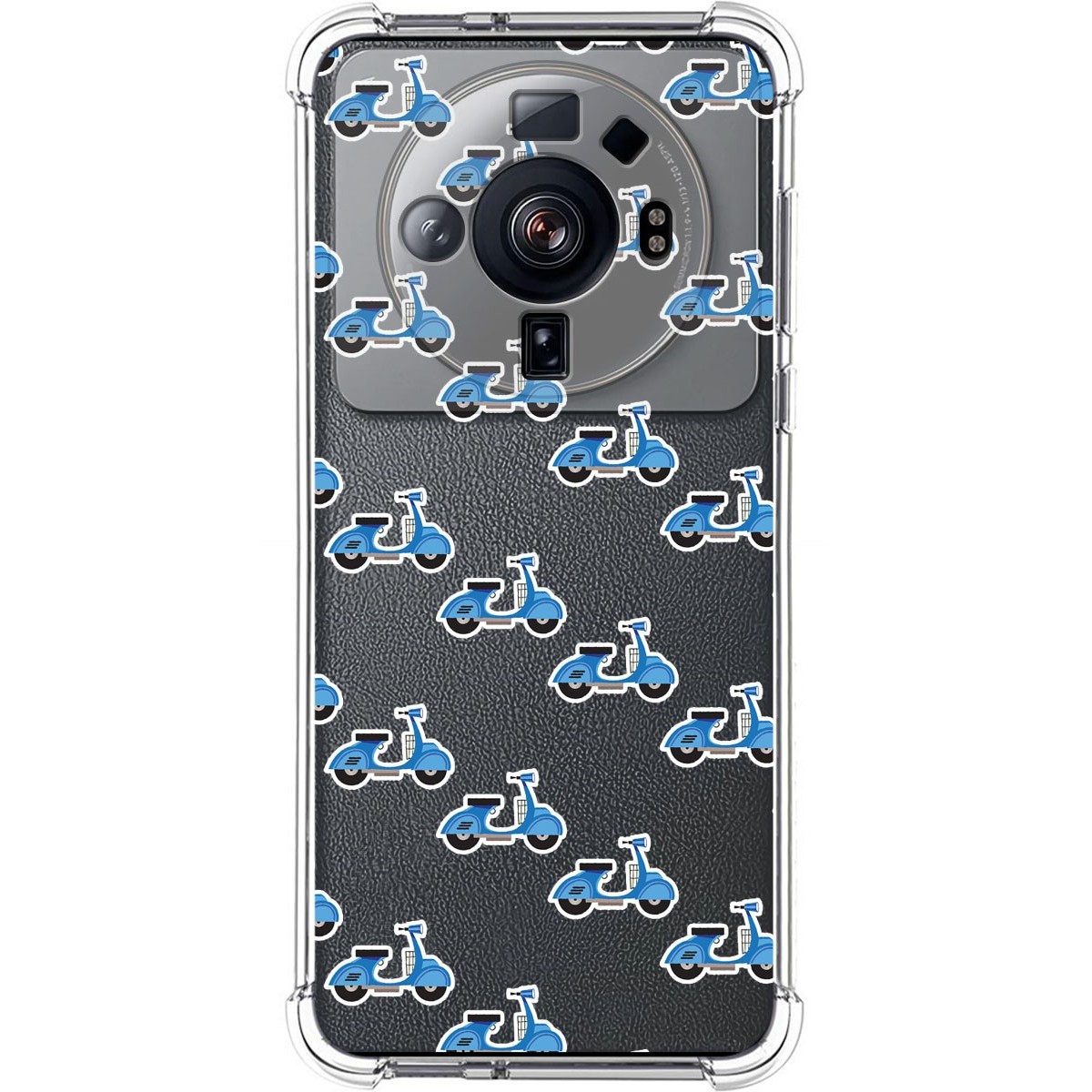 Funda Silicona Antigolpes para Xiaomi 12S Ultra diseño Scooter Dibujos