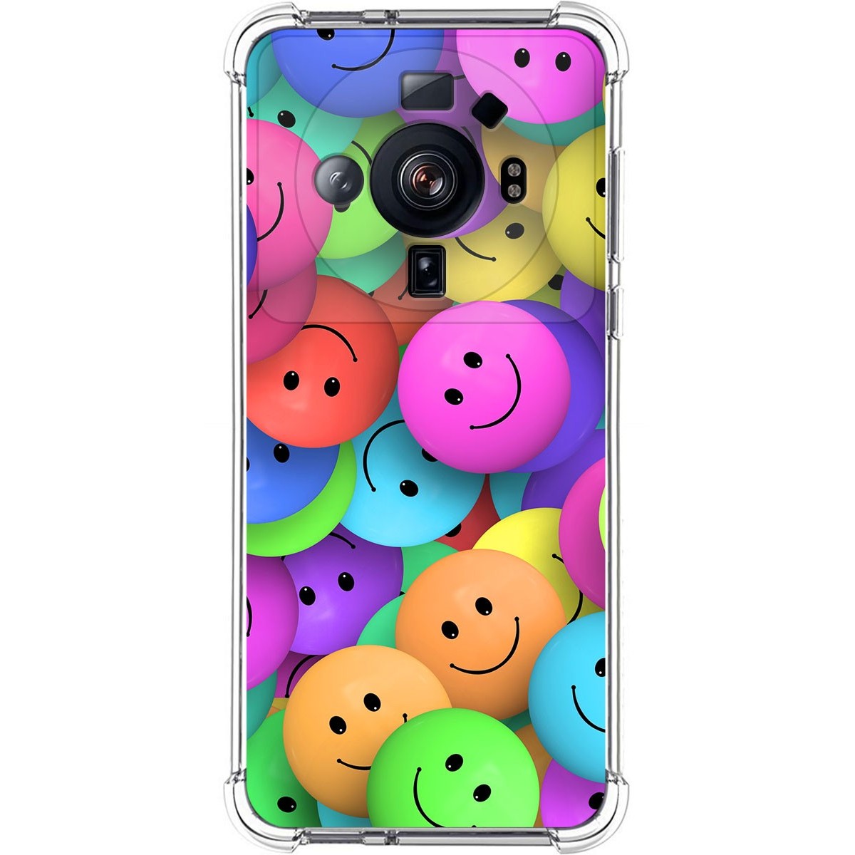 Funda Silicona Antigolpes para Xiaomi 12S Ultra diseño Smile Dibujos