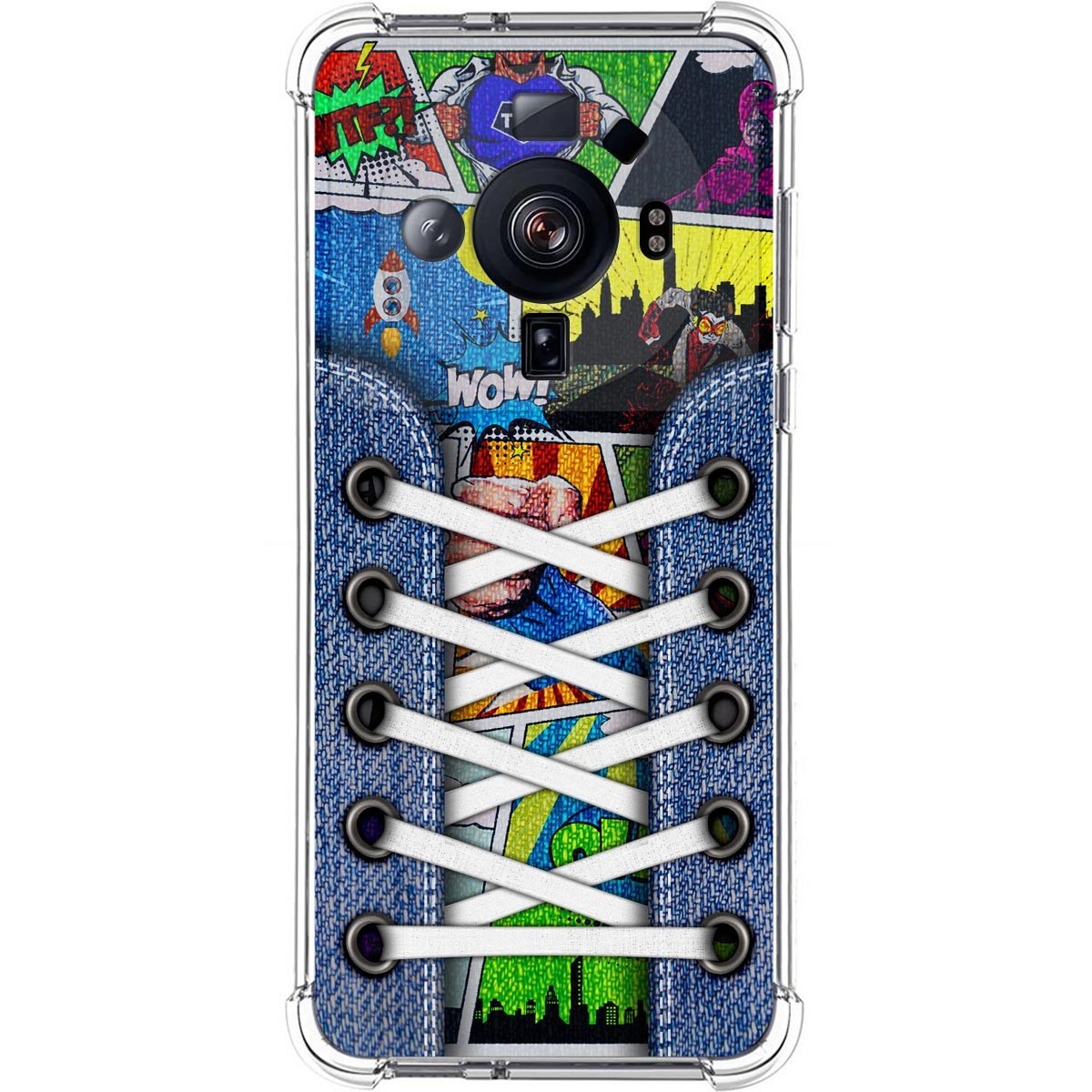 Funda Silicona Antigolpes para Xiaomi 12S Ultra diseño Zapatillas 14 Dibujos