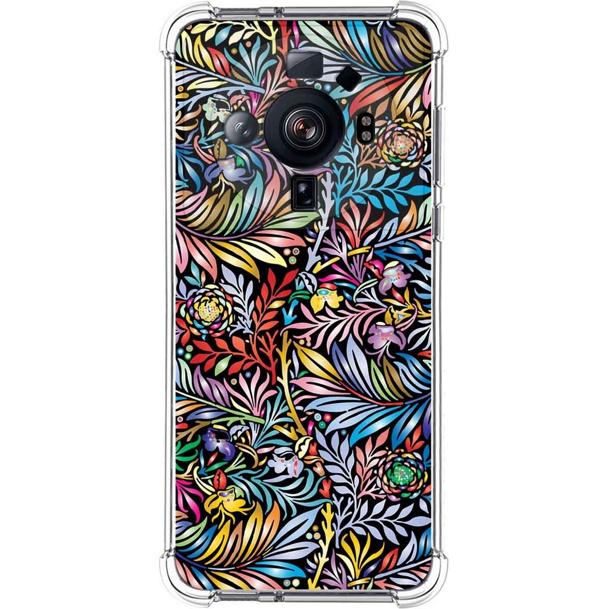 Funda Silicona Antigolpes para Xiaomi 12S Ultra diseño Flores 04 Dibujos