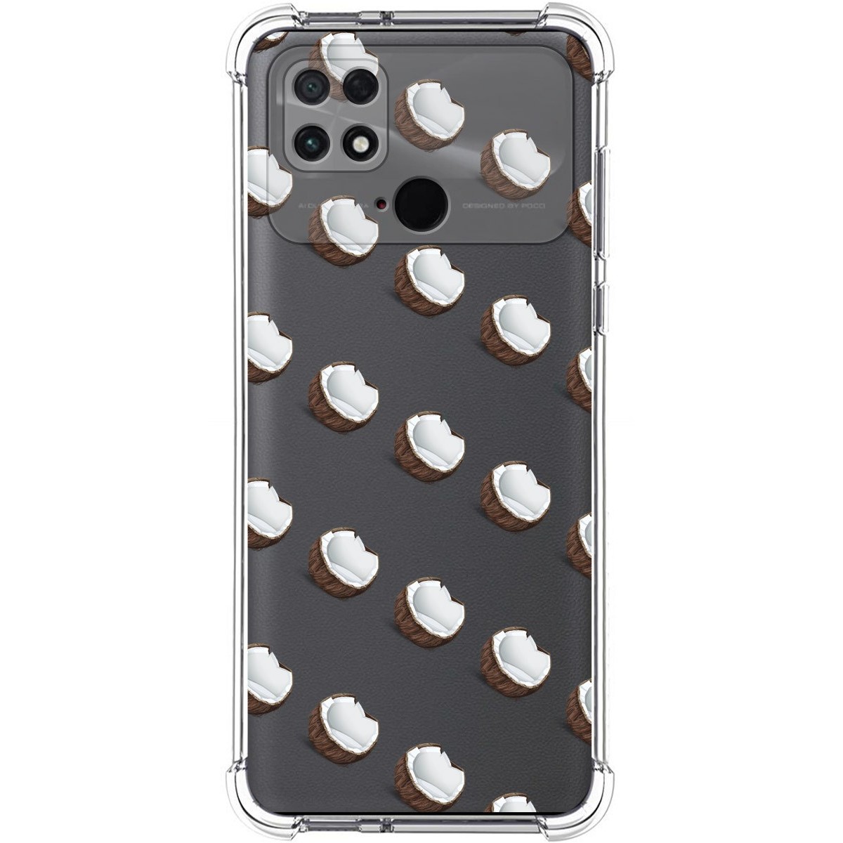 Funda Silicona Antigolpes para Xiaomi POCO C40 diseño Cocos Dibujos