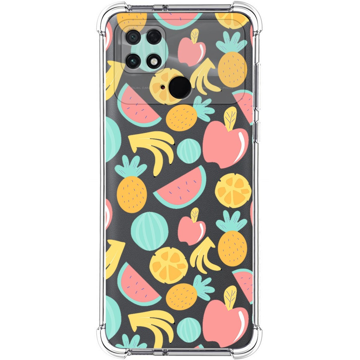 Funda Silicona Antigolpes para Xiaomi POCO C40 diseño Frutas 02 Dibujos