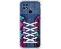 Funda Silicona Antigolpes para Xiaomi POCO C40 diseño Zapatillas 06 Dibujos