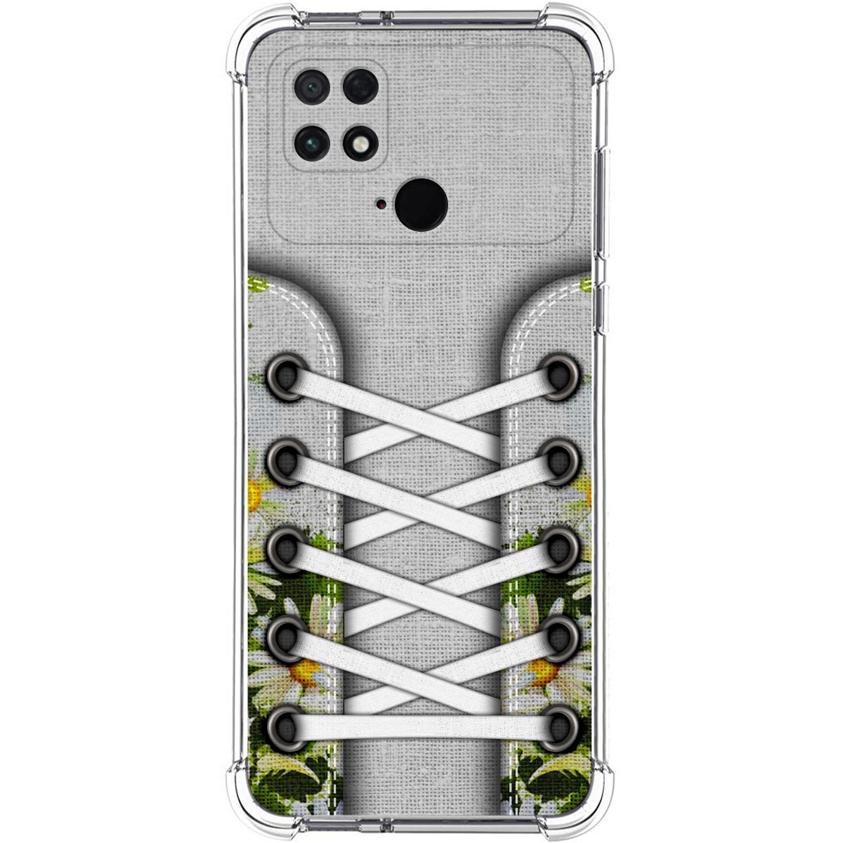 Funda Silicona Antigolpes para Xiaomi POCO C40 diseño Zapatillas 08 Dibujos