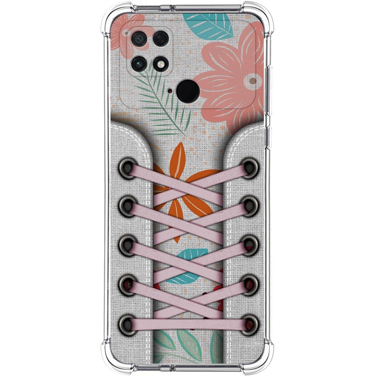 Funda Silicona Antigolpes para Xiaomi POCO C40 diseño Zapatillas 09 Dibujos
