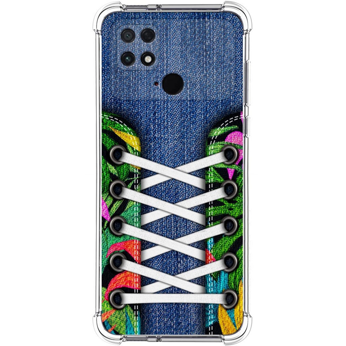 Funda Silicona Antigolpes para Xiaomi POCO C40 diseño Zapatillas 13 Dibujos