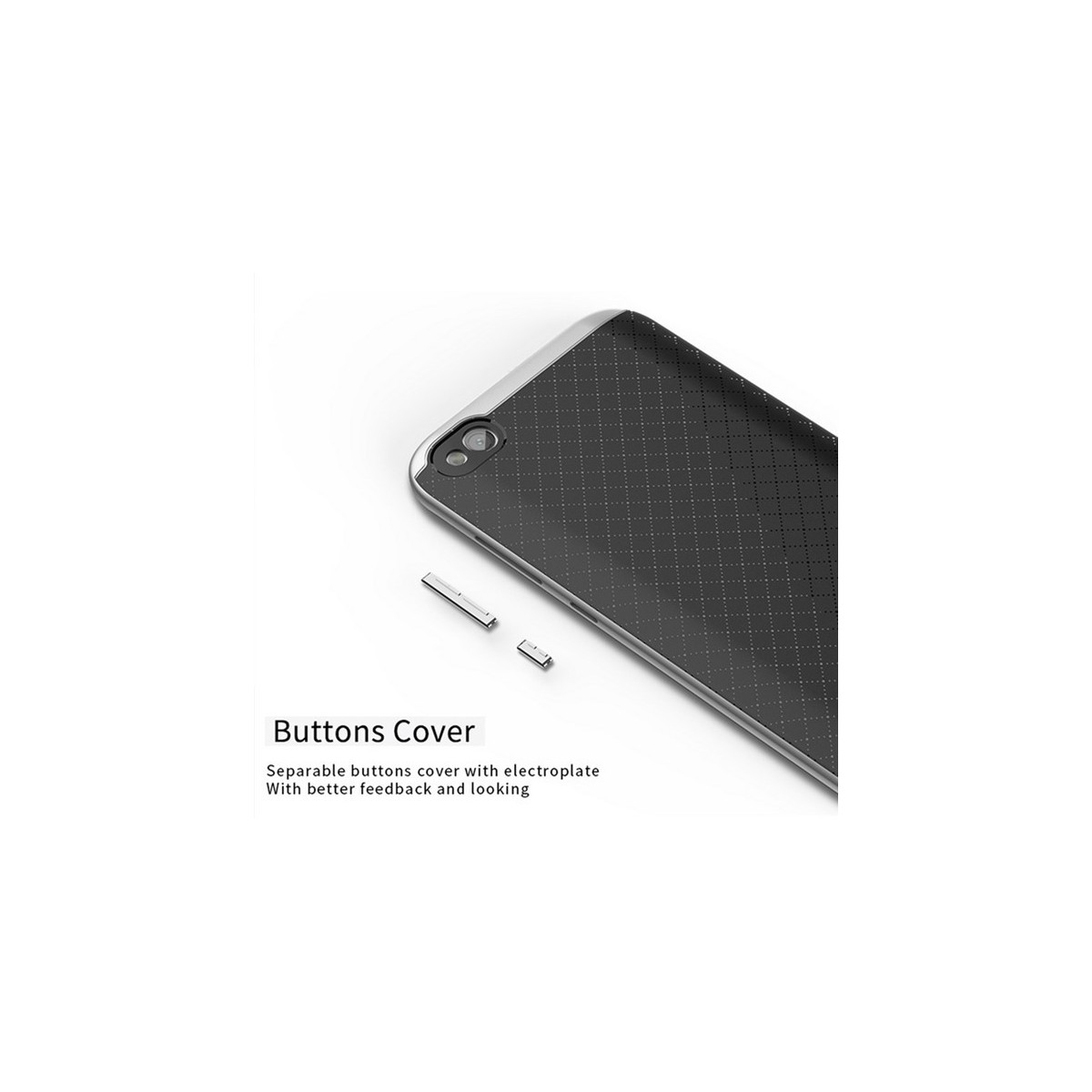 Funda Ipaky Tipo Neo Hybrid (Pc+Tpu) Negra / Dorada para Xiaomi Redmi 5A 5"