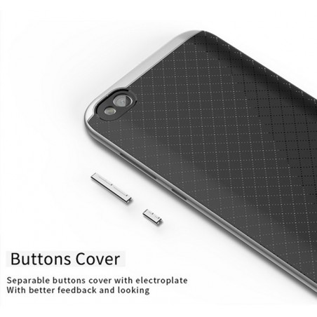 Funda Ipaky Tipo Neo Hybrid (Pc+Tpu) Negra / Dorada para Xiaomi Redmi 5A 5"