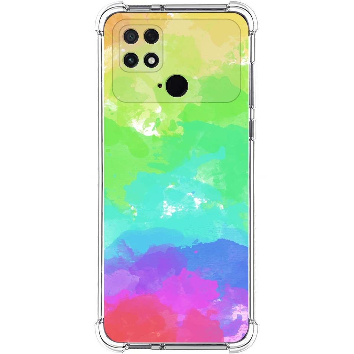 Funda Silicona Antigolpes para Xiaomi POCO C40 diseño Acuarela 03 Dibujos