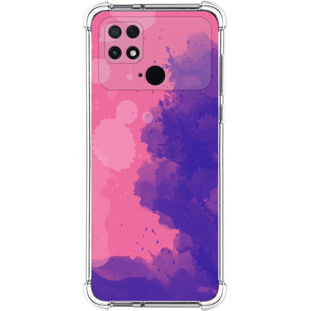 Funda Silicona Antigolpes para Xiaomi POCO C40 diseño Acuarela 07 Dibujos