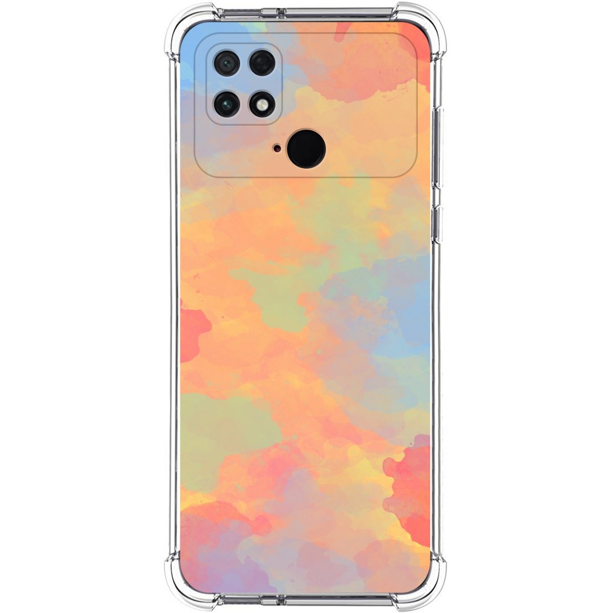 Funda Silicona Antigolpes para Xiaomi POCO C40 diseño Acuarela 08 Dibujos
