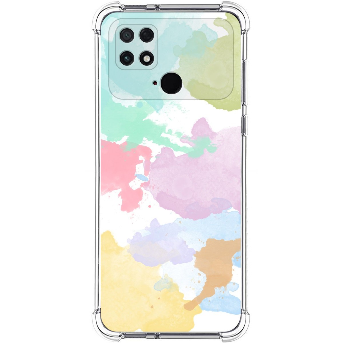Funda Silicona Antigolpes para Xiaomi POCO C40 diseño Acuarela 11 Dibujos