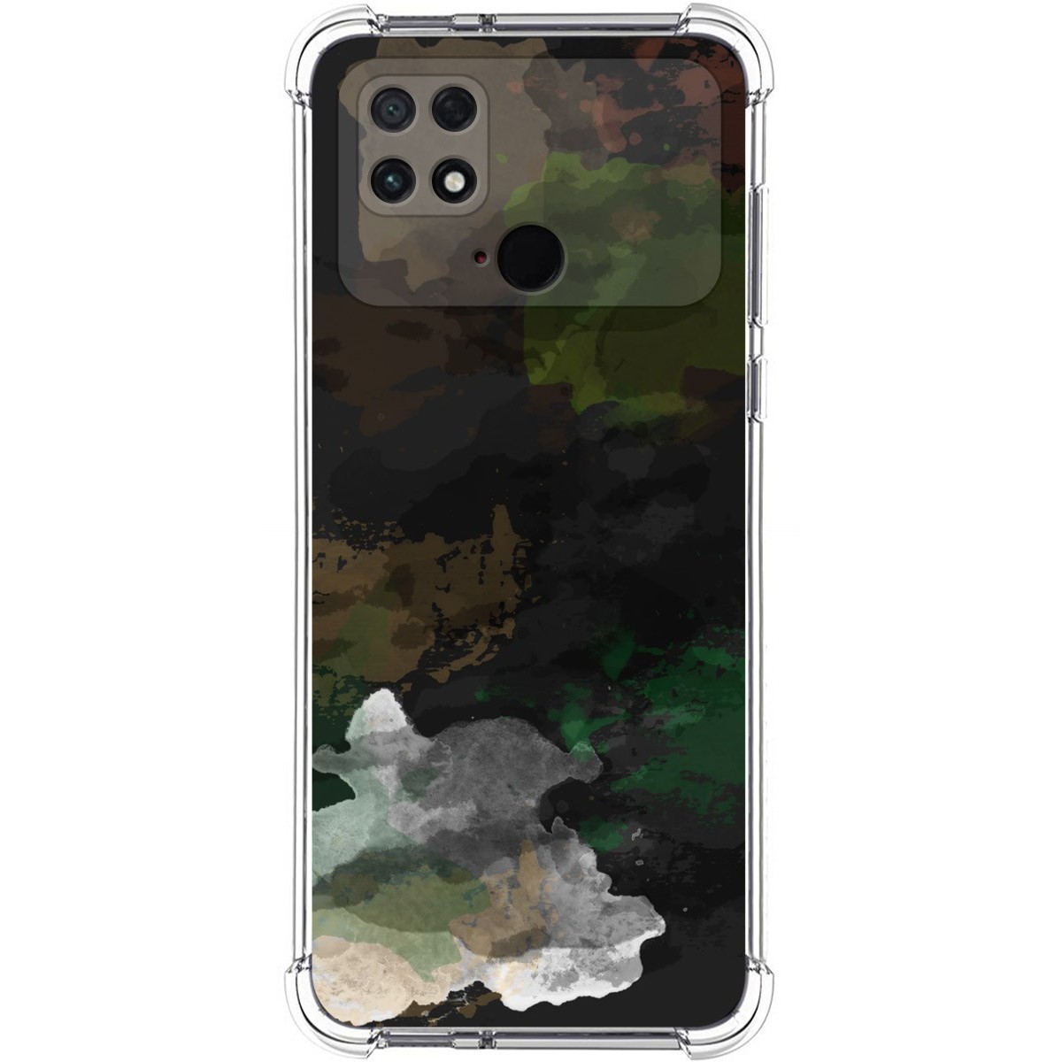 Funda Silicona Antigolpes para Xiaomi POCO C40 diseño Acuarela 12 Dibujos