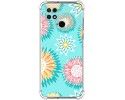 Funda Silicona Antigolpes para Xiaomi POCO C40 diseño Flores 05 Dibujos