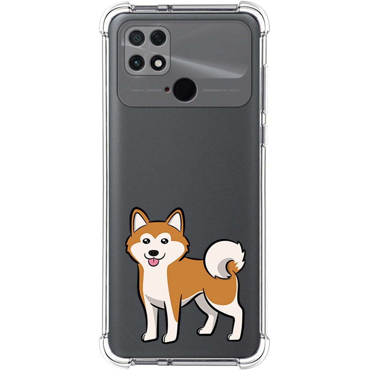 Funda Silicona Antigolpes para Xiaomi POCO C40 diseño Perros 02 Dibujos