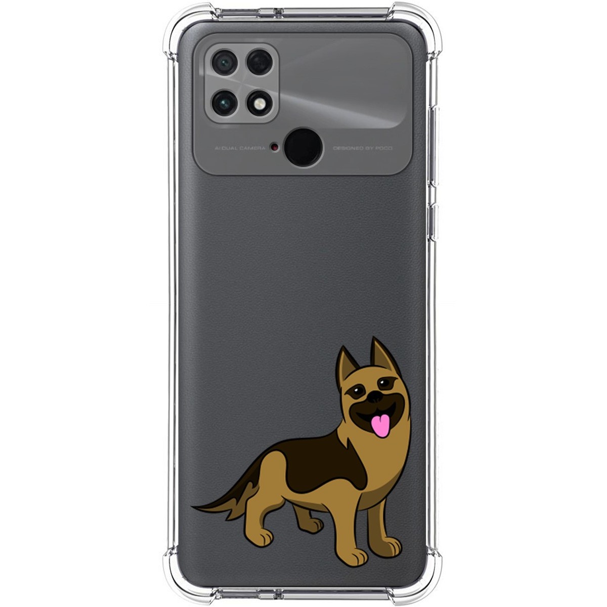 Funda Silicona Antigolpes para Xiaomi POCO C40 diseño Perros 03 Dibujos