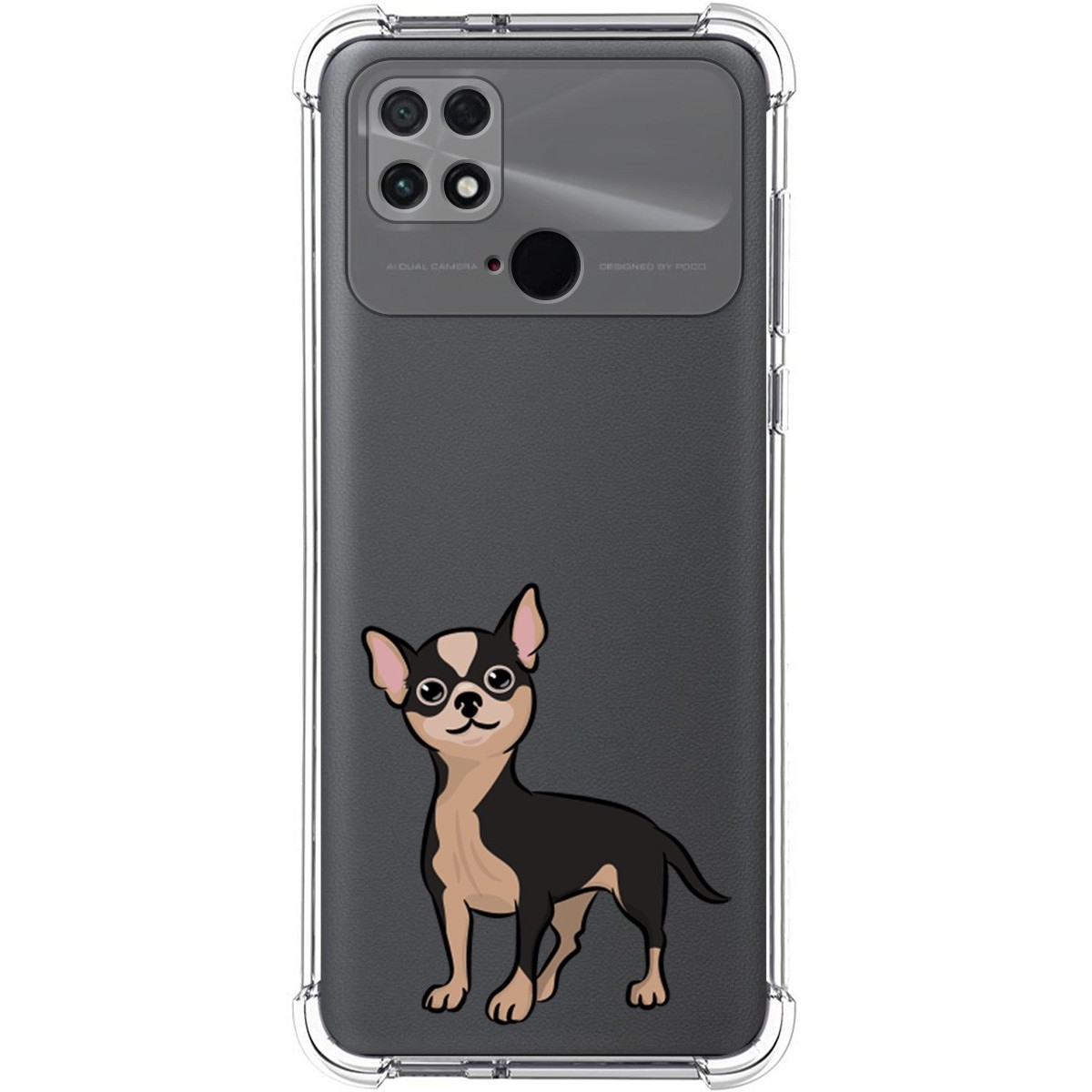 Funda Silicona Antigolpes para Xiaomi POCO C40 diseño Perros 05 Dibujos